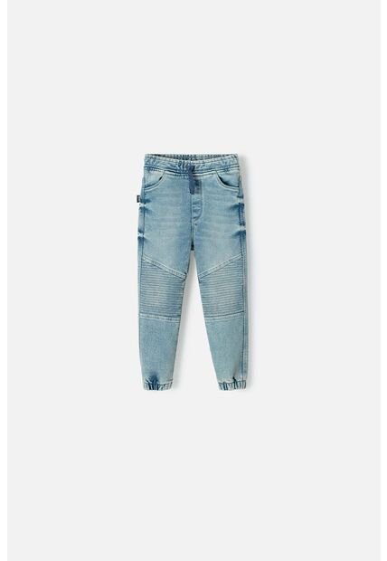 Jogger De LittleMic Con Cordón Azul Claro Para Niño 2T A 6T 3T