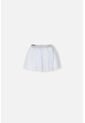 Falda Littlemic Tipo Tutú Blanco Para Niña 2T A 5T 4T de LittleMic