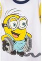 Pijama De Minions Pantalón Largo Multicolor Para Niño 2T A 6T 2T de LittleMic