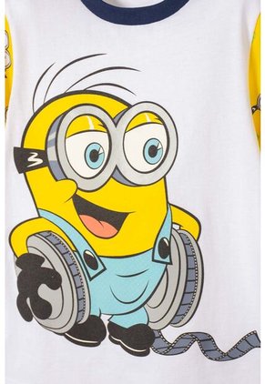 Pijama De Minions Pantalón Largo Multicolor Para Niño 2T A 6T 2T
