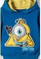 Buzo De Minions Con Capucha Azul Para Niño 2T A 6T 2T de LittleMic