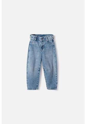 Jean De Littlemic Con Bolsillos Azul Para Niña 2T A 6T 5T
