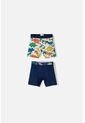 Pack X2 Boxer De Littlemic Multicolor Para Niño 2T A 6T 4T de LittleMic