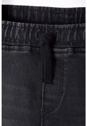 Bermuda De Littlemic Con Cordón Negro Para Niño 2T A 5T 2T