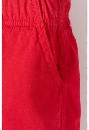Bermuda LittleMic Con Cordón Roja Para  Niño 4T