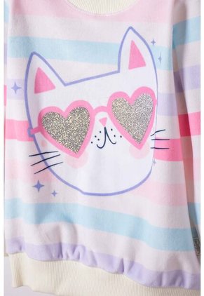 Conjunto De Littlemoc Pantalón Largo Multicolor Para Niña 2T A 6T 4T