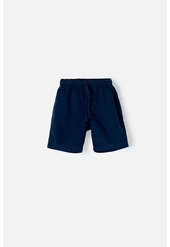 Bermuda De LittleMic Con Cordón Azul Para Niño 2T A 5T 2T LittleMic