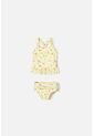 Vestido De Baño Littlemic Manga Sisa Para Niña 2T A 5T 5T de LittleMic