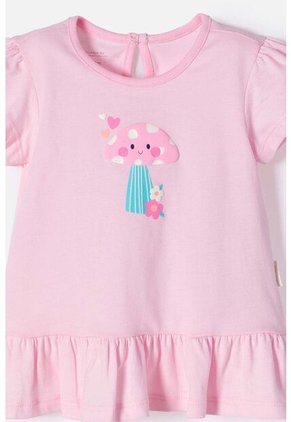 Conjunto LittleMic Multicolor De Pantalón Largo Para Bebé Niña 12-18