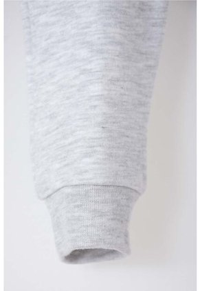 Conjunto De LittleMic Con Pantalón Largo Gris Y Taupe Para Bebé Niño 12-18