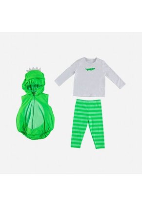 Conjunto LittleMic X3 Prendas Verde Para Bebé Niño 18-24