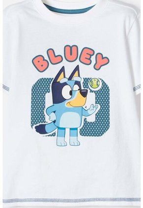 Conjunto De Bluey Pantalón Corto Multicolor Para Niño 2T A 6T 3T