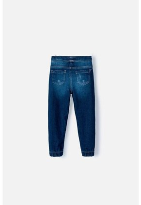 Jogger De LittleMic Indigo Medio Para Niño 2T A 5T 3T