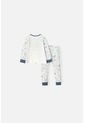 Pijama LittleMic Con Pantalón Largo  Multicolor Para Bebé Niño 6-9 de LittleMic