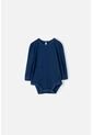 Vestido LittleMic Tipo Jardinera Azul Y Caqui Para Bebé Niña 18-24 de LittleMic