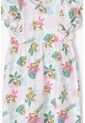 Vestido De LittleMic Multicolor Manga Corta Para Niña 2T A 5T 2T de LittleMic