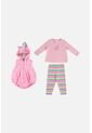 Conjunto LittleMic X3 Piezas Rosado Para Bebé Niña 12-18 de LittleMic