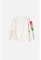 Buzo LittleMic De Cuello Redondo Marfil Para Niña De 2T A 5T 4T de LittleMic