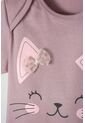 Conjunto De LittleMic Con Body Lila Para Bebé Niña 3-6 de LittleMic