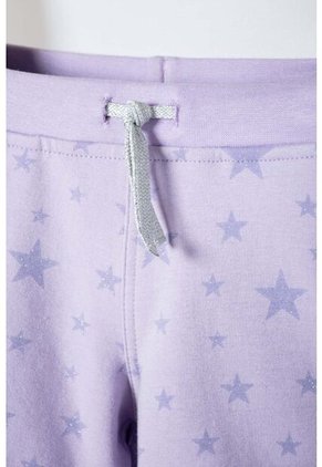 Short De Littlemic Con Cordón Lavanda Para Niña 2T A 5T 5T