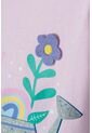 Camiseta Littlemic Rosada Con Estampado En Frente Para Niña 2T A 5T 4T de LittleMic