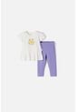 Conjunto LittleMic Multicolor De Camiseta Estampada Para Bebé Niña 12-18 de LittleMic