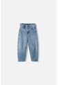 Jean De Littlemic Con Bolsillos Azul Para Niña 2T A 6T 4T de LittleMic