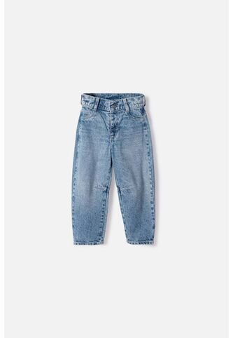 Jean De Littlemic Con Bolsillos Azul Para Niña 2T A 6T 5T LittleMic