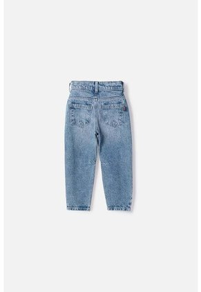 Jean De Littlemic Con Bolsillos Azul Para Niña 2T A 6T 4T