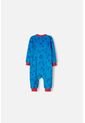 Pijama Mickey Mouse Mameluco Azul Para Bebé Niño 3-6 de LittleMic