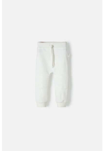 Jogger LittleMic Con Cordón Marfil Para Bebé Unisex 3-6