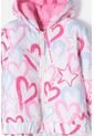Chaqueta LittleMic Multicolor Con Cierre Ajustable En Frente Para Niña 2T A 5T 3T de LittleMic