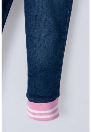 Jegging De LittleMic Indigo Oscuro Para Bebé Niña 3-6