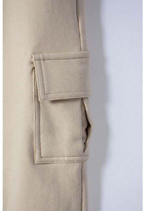 Jogger De Littlemic Con Cordón Caqui Para Niño 2T A 5T 3T