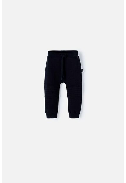 Jogger LittleMic Con Cordón Negro Para Bebé Niño 3-6