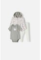 Conjunto LittleMic Multicolor Con Leggins Y Chaqueta Para Bebé Niña 6-9 de LittleMic