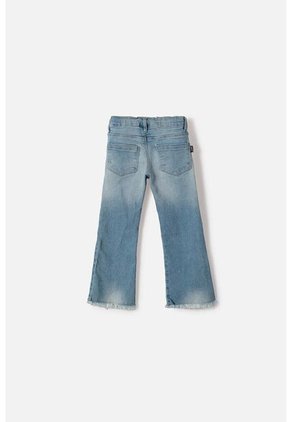 Jean De Littlemic Con Bota Amplia Para Niña 2T A 5T 2T