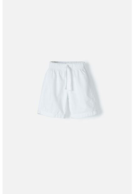 Bermuda De LittleMic Con Cordón Blanco Para Niño 2T A 5T 4T