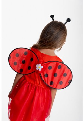 Disfraz Mariquita De Littlemic Para Niña De 3T A 4T. 3T