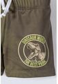 Conjunto De Baño LittleMic Verde De Camiseta Manga Larga Para Niño 2T A 5T 5T de LittleMic