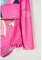 Vestido De LittleMic Rosado Manga Larga Para Niña 2T A 5T 3T de LittleMic