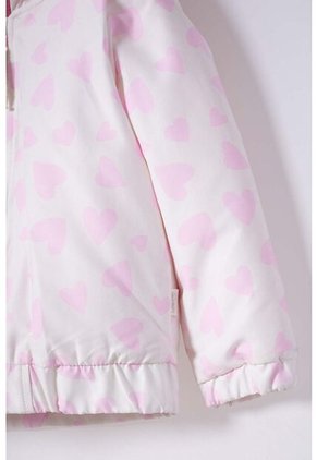 Chaqueta LittleMic Multicolor Con Cierre Frontal Para Niña 2T A 5T 4T