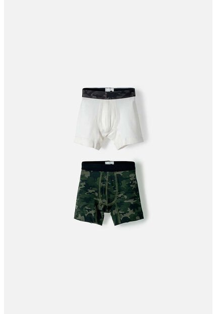 Pack X2 Boxer De Littlemic Multicolor Para Niño 2T A 5T 4T