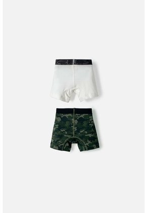 Pack X2 Boxer De Littlemic Multicolor Para Niño 2T A 5T 4T