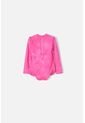 Vestido De LittleMic Rosado Manga Larga Para Niña 2T A 5T 2T de LittleMic