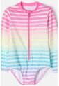 Conjunto De Baño LittleMic Manga Larga Multicolor Para Niña 2T A 5T 4T de LittleMic
