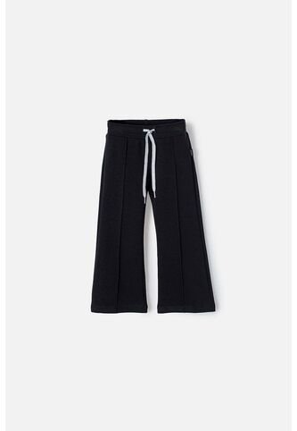 Jogger De LittleMic Con Cordón Negro Para Niña 2T A 5T 4T LittleMic