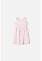 Vestido De LittleMic Marfil Y Rosado Para Niña 2T A 5T 4T de LittleMic