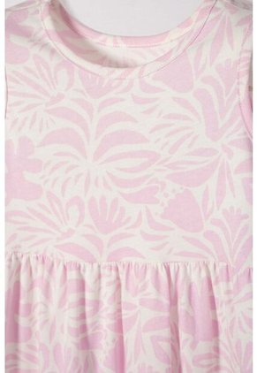 Vestido De LittleMic Marfil Y Rosado Para Niña 2T A 5T 4T