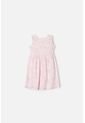 Vestido De LittleMic Marfil Y Rosado Para Niña 2T A 5T 4T de LittleMic